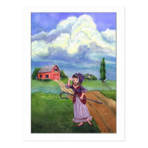 Little Bo Peep Postcard
