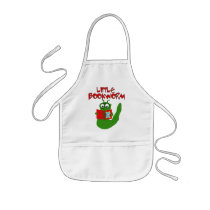 Little Bookworm Tshirts and Gifts Apron