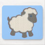Little Boy Lamb Applique Mousepad