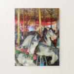 Little Boy on Carousel Puzzles