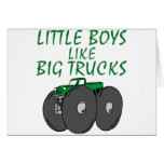 Little Boys Like Big Trucks cards