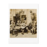 Little Boys Orchestra - Vintage Stereoview Postcard