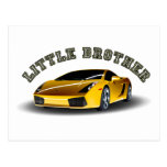 Little brother (car) post card