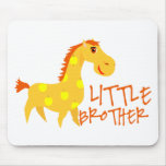 Little Brother Giraffe Mousepads