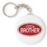 Little Brother (oval) keychains
