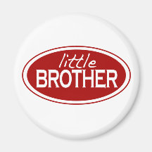 Little Brother (oval) Magnets