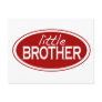 Little Brother (oval) Postcards