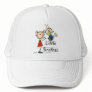 Little Brother with Big Sister Tshirts Trucker Hat
