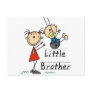 Little Brother with Big Sister Tshirts Postcards