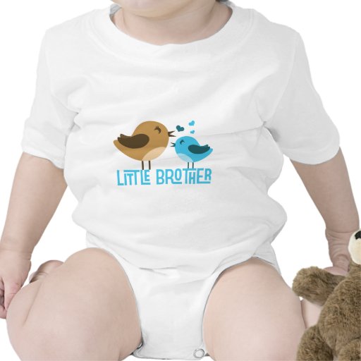 Little Brother with Birdies T Shirt