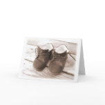 Little Brown Shoes Card