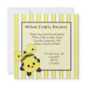 Little Bubmble Bee Cutie invitations