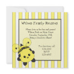 Little Bubmble Bee Cutie invitations