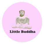 Little Buddha baby t-shirt stickers