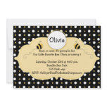 Little Bumble Bee Invite invitations