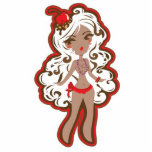 Little Candy Girls- Fudge Sundae photo sculptures