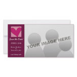Little Cartoon Heart Pink Save the Date photo cards