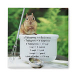 Little Chef Chipmunk Measurement Equivalents magnets