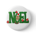 little chipmunk Noel buttons