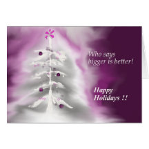 Little Christmas Tree Greetings Card