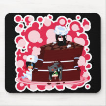 Little Commie Cake Mousepads