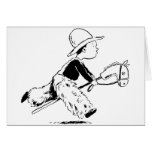 Little Cowboy Greeting Card