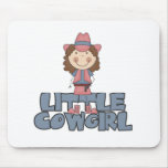 Little Cowgirl Pink Tshirts and Gifts Mousepad
