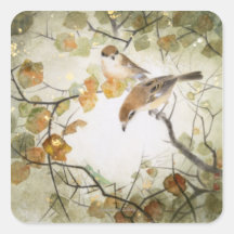 Little Creature-Bull-headed Shrikes Sticker