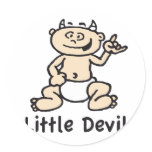little devil sticker