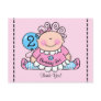Little Doll 2nd Birthday Postcard