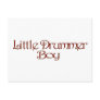 Little Drummer Boy Postcard