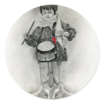 Little drummer boy Sticker