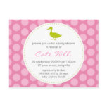 Little Duck Baby Shower Invitation postcards