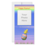 Little Easter Chicken Wings Personalised Photo Card
