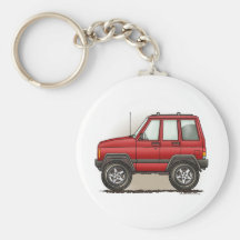 Little Four Wheel SUV Car Keychains