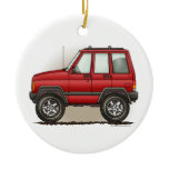 Little Four Wheel SUV Car Ornament