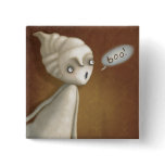 Little Ghost Girl Halloween Buttons!