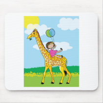 Little Girl and Giraffe