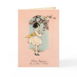 Little Girl Birthday Card