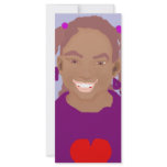 Little Girl Bookmark rack cards