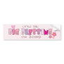 Little Girl ... on board Christian bumper sticker