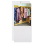 Little Girl's Gathered Dresses rack cards