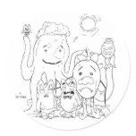 Little Gladys Goomergutts stickers