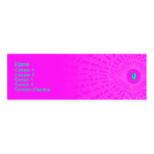 Little Guitar Man - Skinny Business Card
