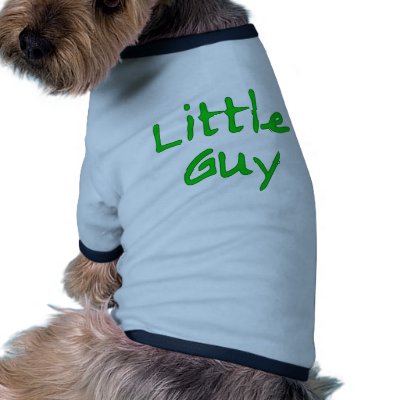 Little Guy Matching Big Guy Products Dog Tee Shirt by FathersDayProducts