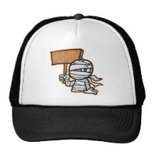 Little Halloween Mummy Hat
