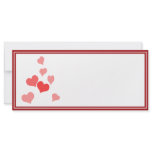 Little Hearts (Add Your Text & Background Colour) rack cards