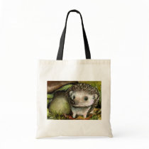 Little hedgehog tote bag