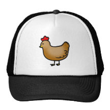 Little hen mesh hats