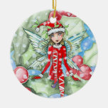 Little Holly Fairy Ornament